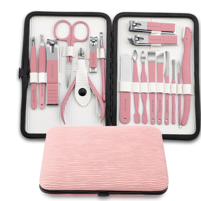 18Pcs Stainless Steel Manicure Set