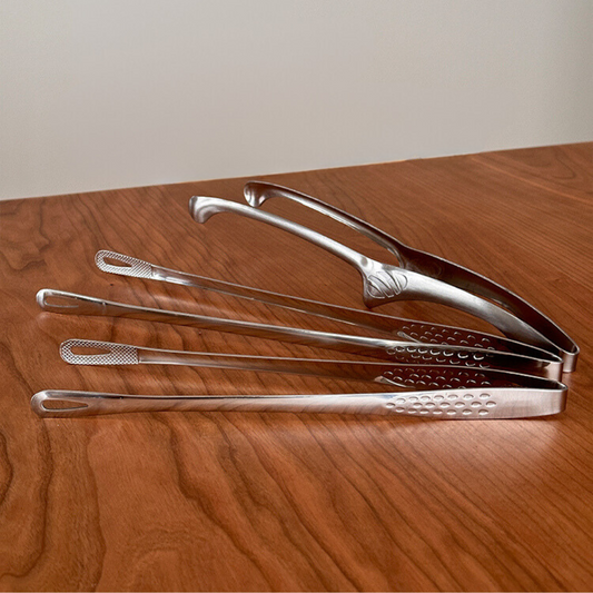 Stainless Steel Food Tongs For Cooking Set Of 3