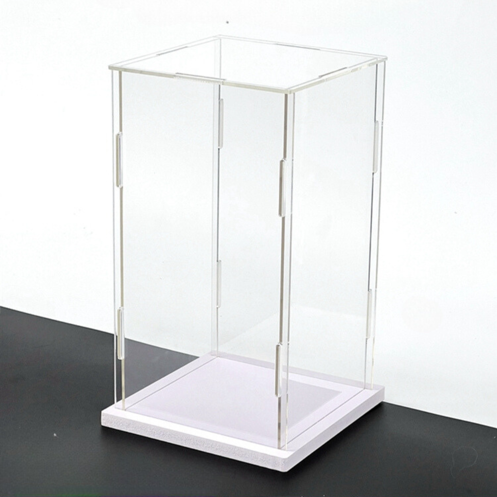 12 L x 12 W x 20 H Self Assembly Acrylic Display Case For Americ W NextLevel