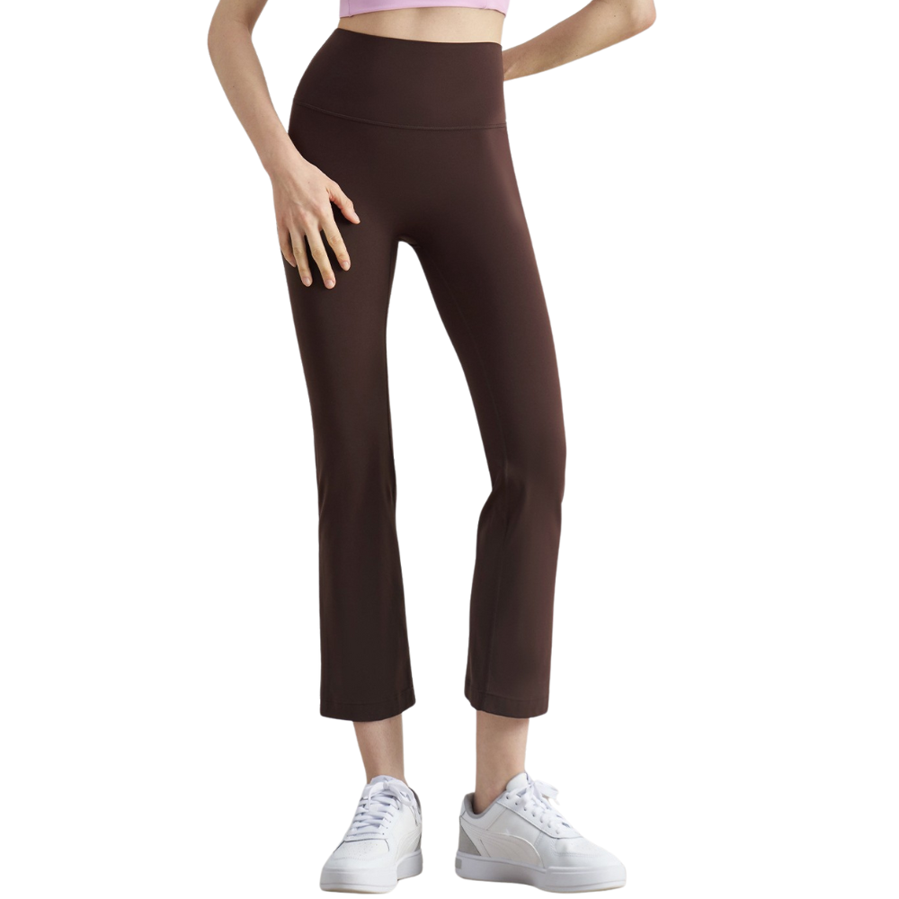 Cropped High-Rise Women's Flare Pants