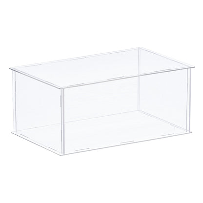 6-inch Tall Custom Size Assembly Acrylic Display Case With Clear Base