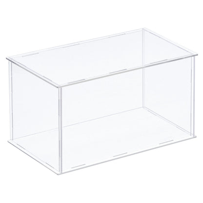 6-inch Tall Custom Size Assembly Acrylic Display Case With Clear Base