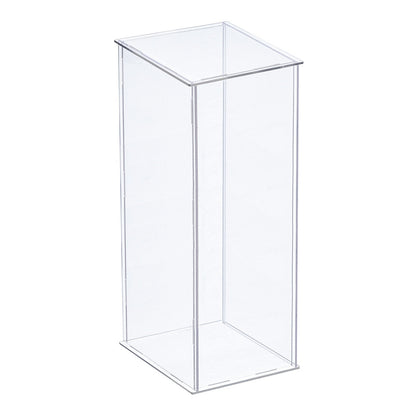4-inch Tall Custom Size Assembly Acrylic Display Case With Clear Base