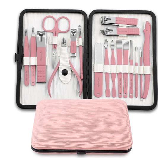 18Pcs Stainless Steel Manicure Set