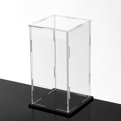 Acrylic Display Box 20"H x 8"W x 8"L, Self-Assembled