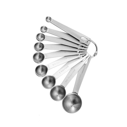 9tsp Stainless Steel Measuring Spoon Set