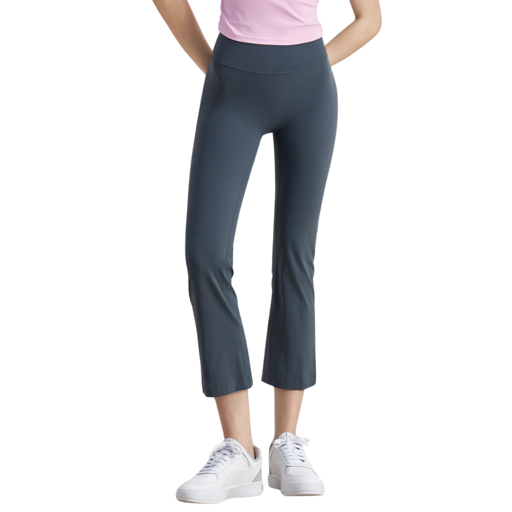 Cropped High-Rise Women's Flare Pants