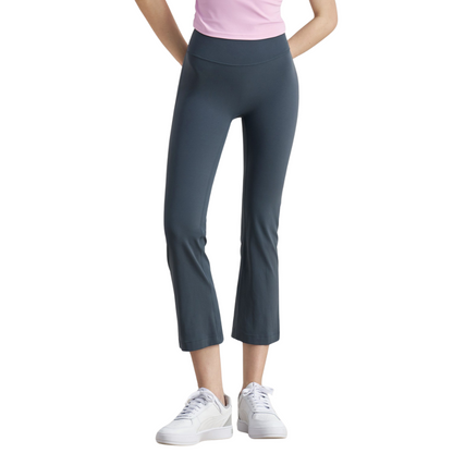 Cropped High-Rise Women's Flare Pants