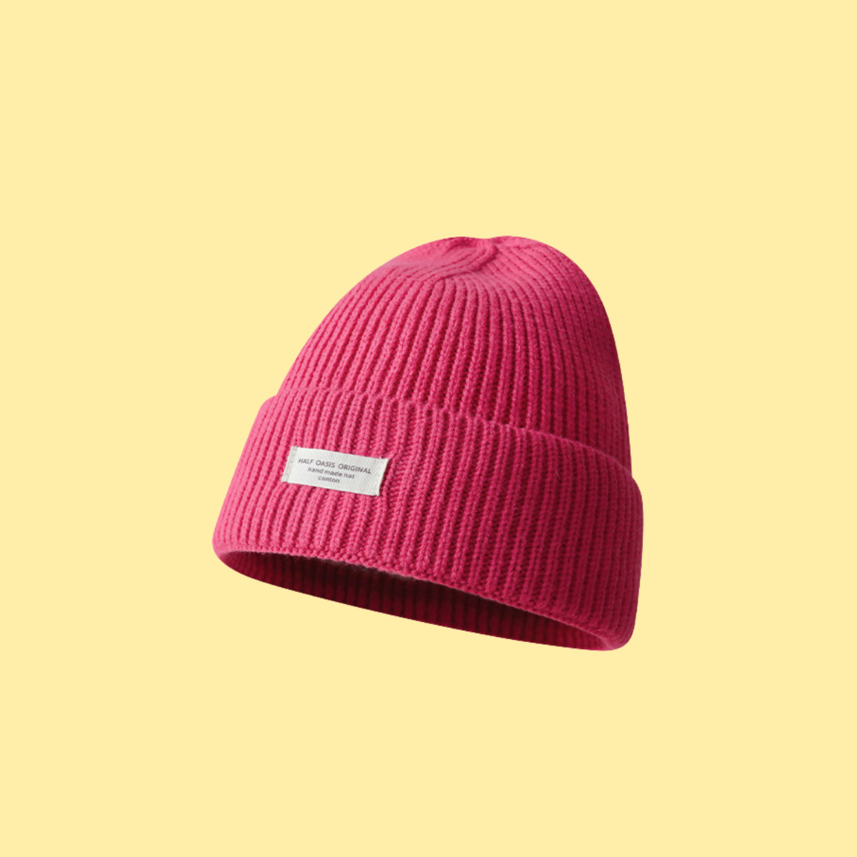 Half Oasis Original Ribbed Knit Beanie