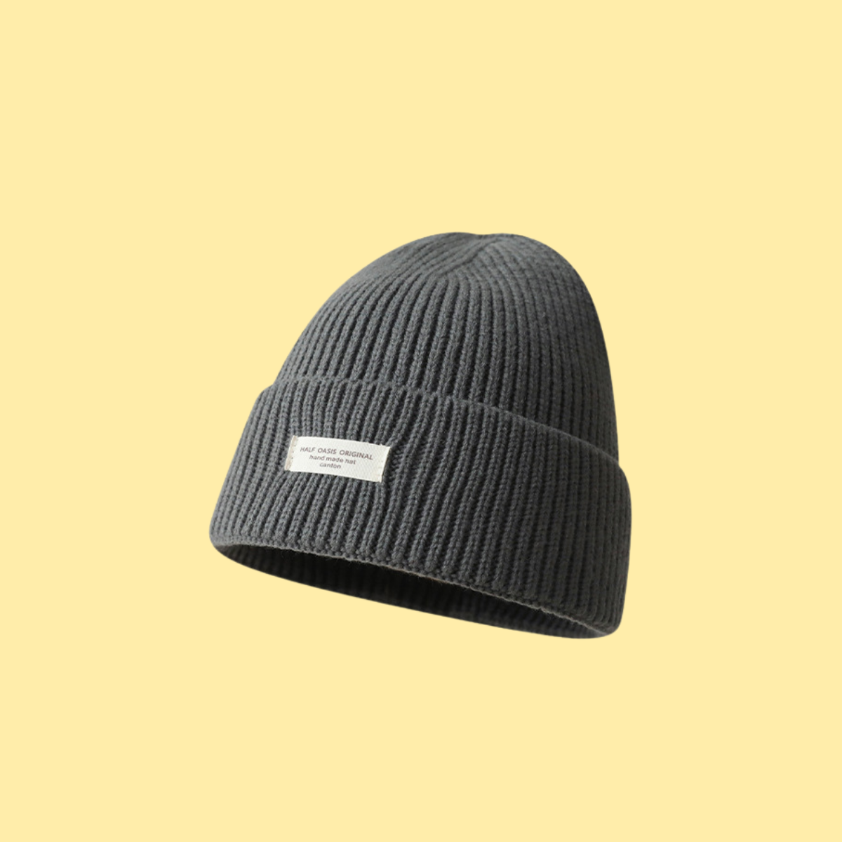 Half Oasis Original Ribbed Knit Beanie