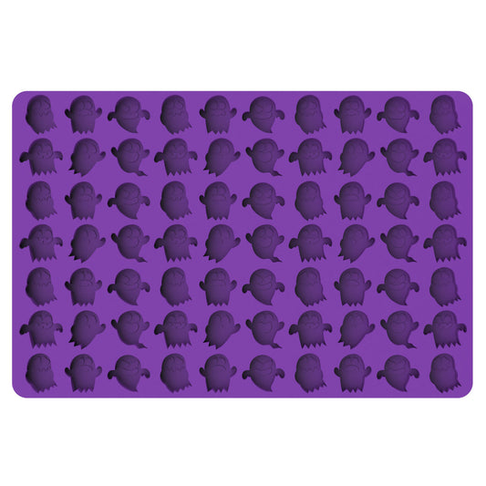 Halloween Ghost Silicone Depositor Mold, 70 Cavities