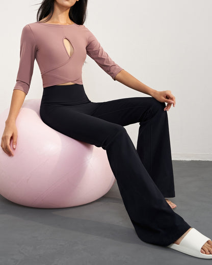 High-Rise Women's Flare Pants