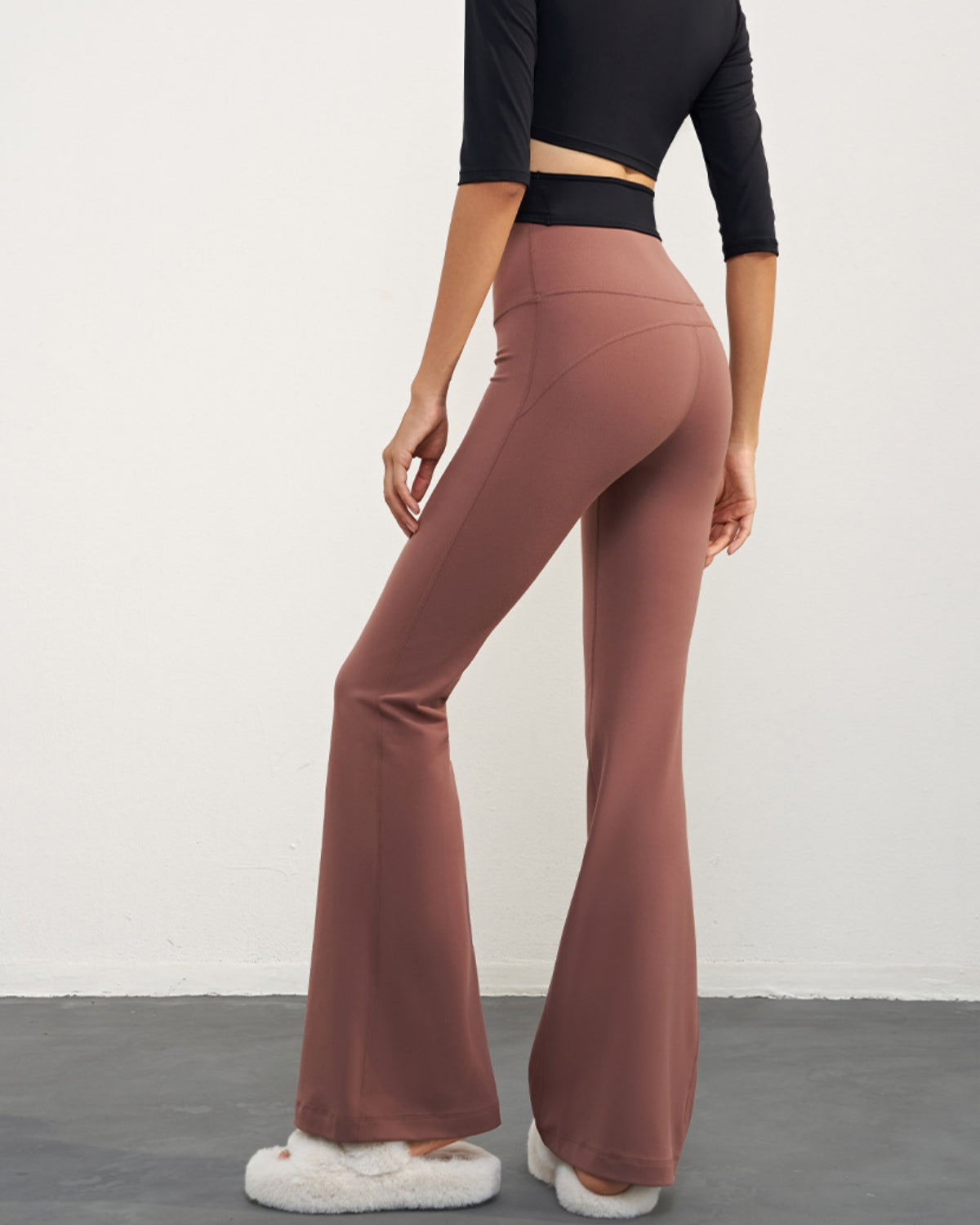 High-Rise Women's Flare Pants