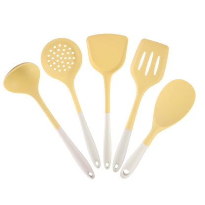 Yellow Kitchen Cooking Utensils Set Of 5 Pcs